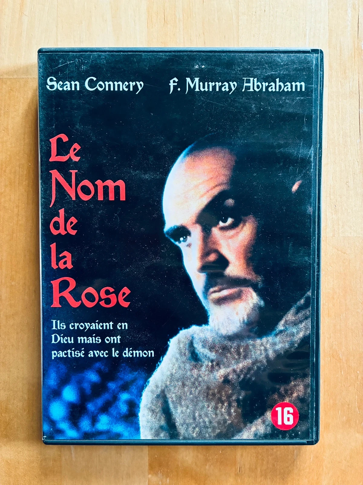 DVD Le Nom de la Rose Sean Connery.